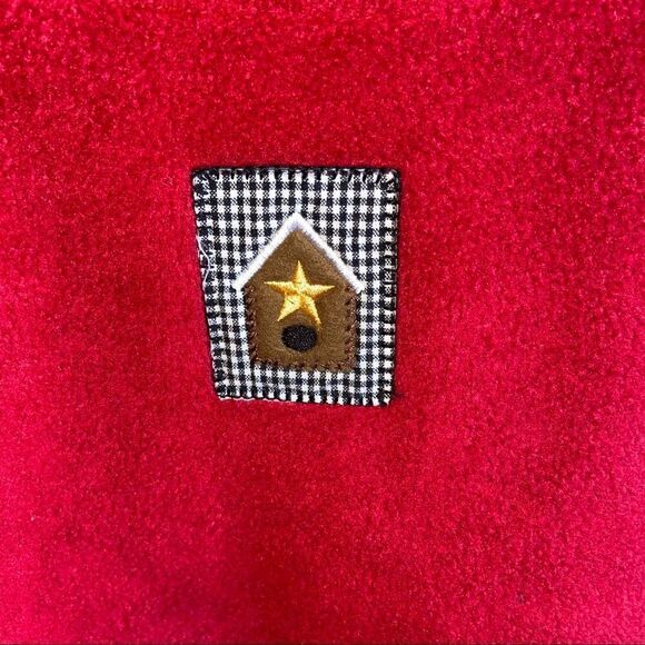 Vintage Avalon Christmas holiday sweatshirt - fleece snowman Crewneck - Picture 6 of 8